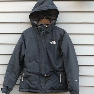 Women’s belted north face jacket